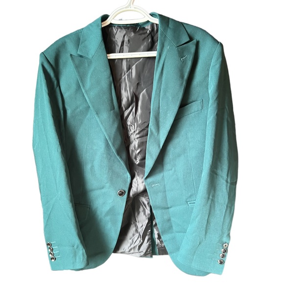 Women 2 pcs Green / Blue suit - Picture 1 of 13